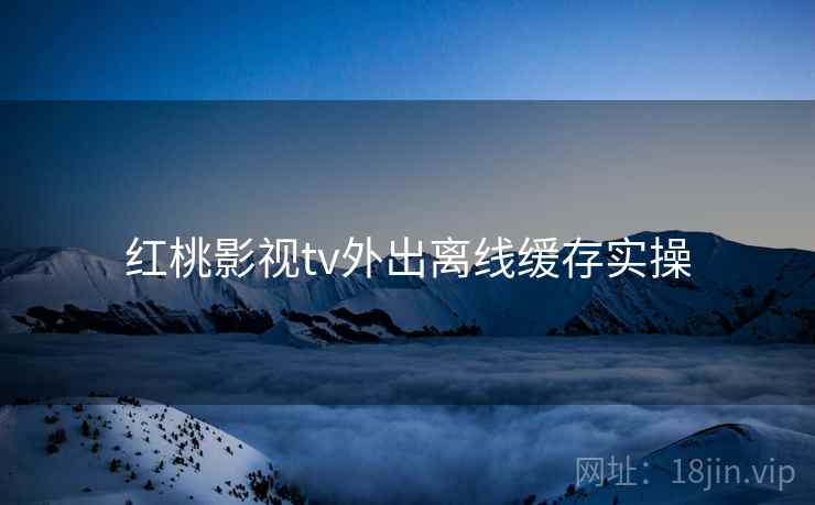 红桃影视tv外出离线缓存实操