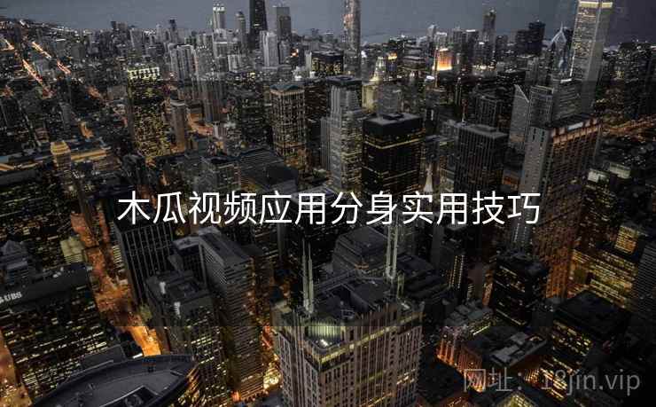 木瓜视频应用分身实用技巧