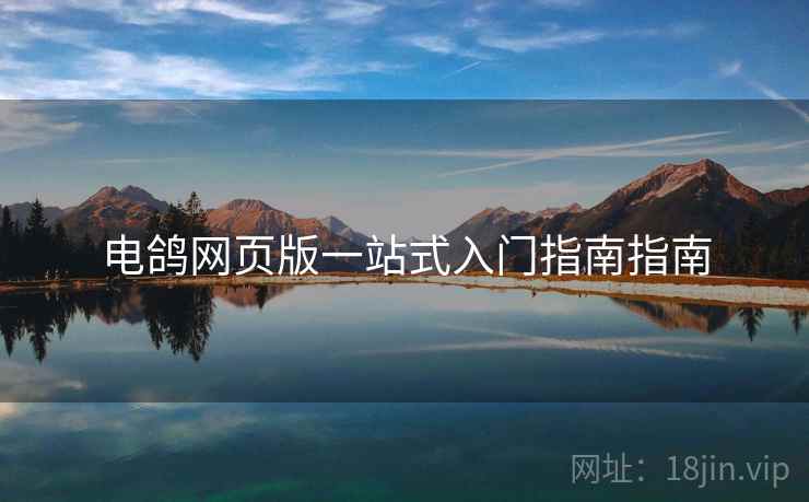 电鸽网页版一站式入门指南指南