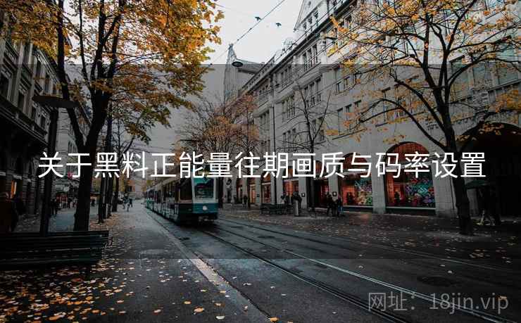 关于黑料正能量往期画质与码率设置