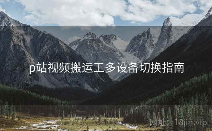 p站视频搬运工多设备切换指南